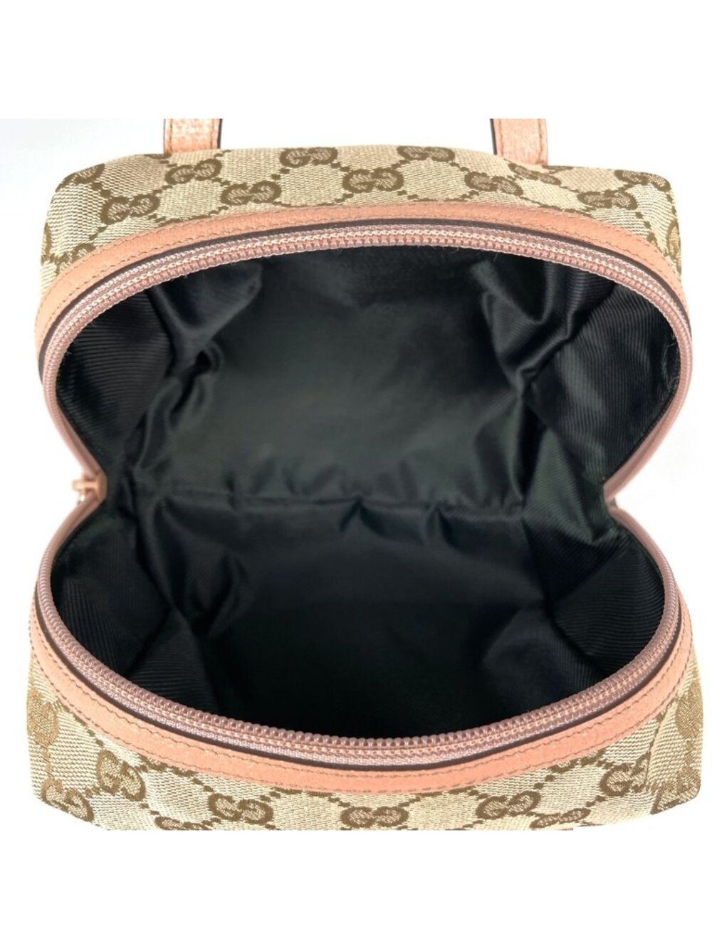Gucci Handbag GG Pattern Canvas Beige Pink - Picture 6 of 6